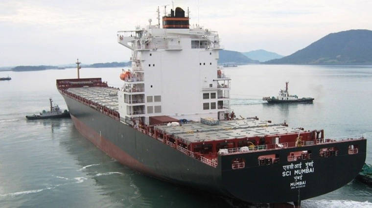Shipping Corporation of India (SCI), representada por Berg&eacute;, recupera su servicio regular con escala en Espa&ntilde;a.