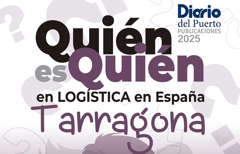 Detalle de la portada de la nueva guía sobre la comunidad logística de Tarragona.