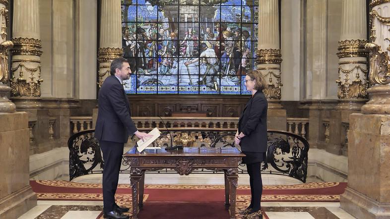 Carlos Alzaga toma posesión como diputado foral de Infraestructuras y Desarrollo Territorial de Bizkaia
