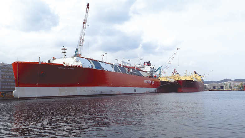 El mayor metanero de bandera espa&ntilde;ola, a punto de entrar en servicio