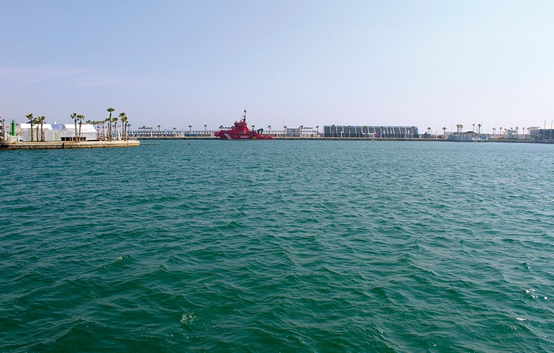 Panor&aacute;mica de la zona donde se ubicar&aacute; la nueva marina deportiva.