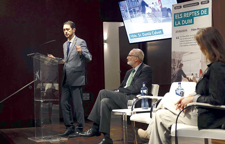 Calvet: &quot;Tenemos que afrontar los retos de la distribuci&oacute;n de mercanc&iacute;as desde la gran log&iacute;stica hasta el &aacute;mbito urbano&quot;