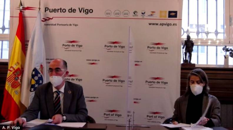 V&aacute;zquez Almu&iacute;&ntilde;a: &quot;Los datos de tr&aacute;fico de 2020 consolidan el proyecto del Puerto de Vigo&quot;