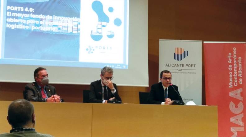 El sector logístico de Alicante se interesa por la segunda convocatoria del fondo Ports 4.0