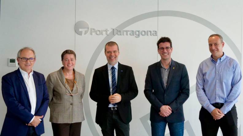 Port de Tarragona y Lleida estudian impulsar una terminal de mercancías y puerto seco en Torreblanca Quatre Pilans