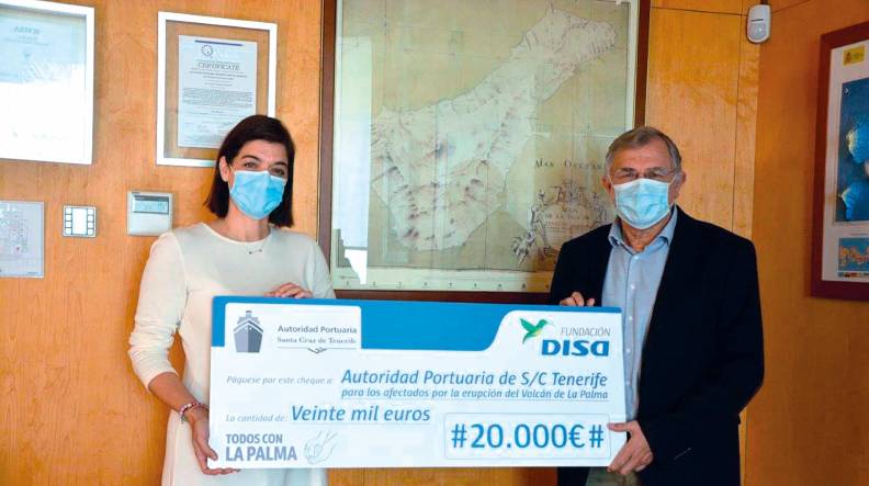 Fundación DISA suma 20.000 euros a la recaudación del Concierto de Navidad de Puertos de Tenerife