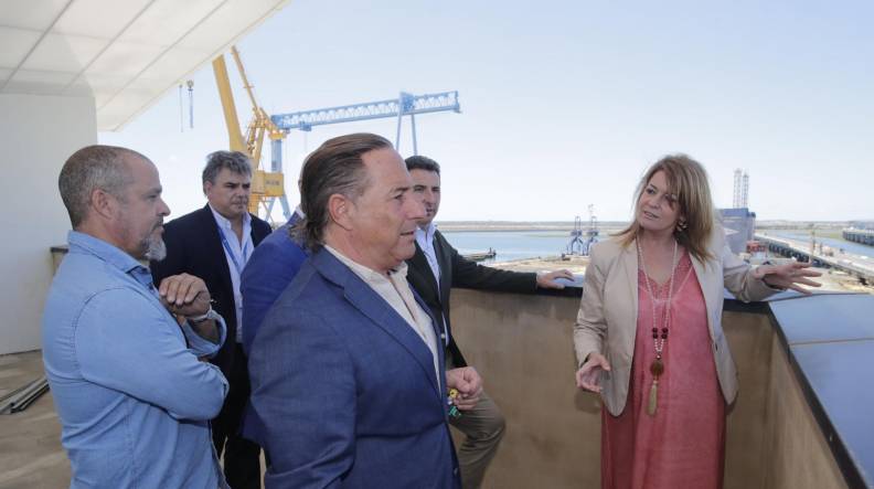 La Autoridad Portuaria de Huelva ultima la construcción de la Ciudad del Marisco