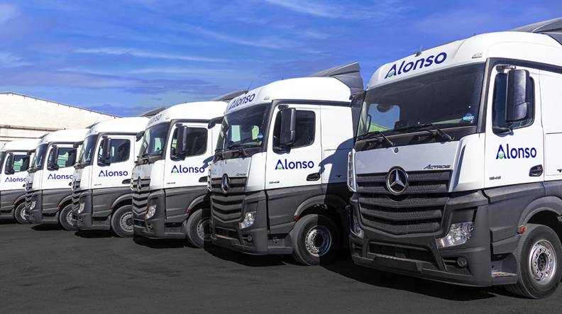 Grupo Alonso incorpora 50 nuevos camiones de &uacute;ltima generaci&oacute;n