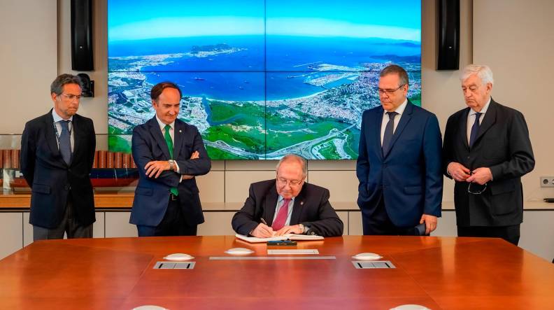 La Cámara de España defiende la mejora de la conexión ferroviaria de Algeciras