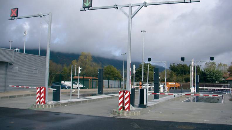 Gipuzkoa abre el nuevo parking de camiones de Oiartzun del Centro Integral del Transporte