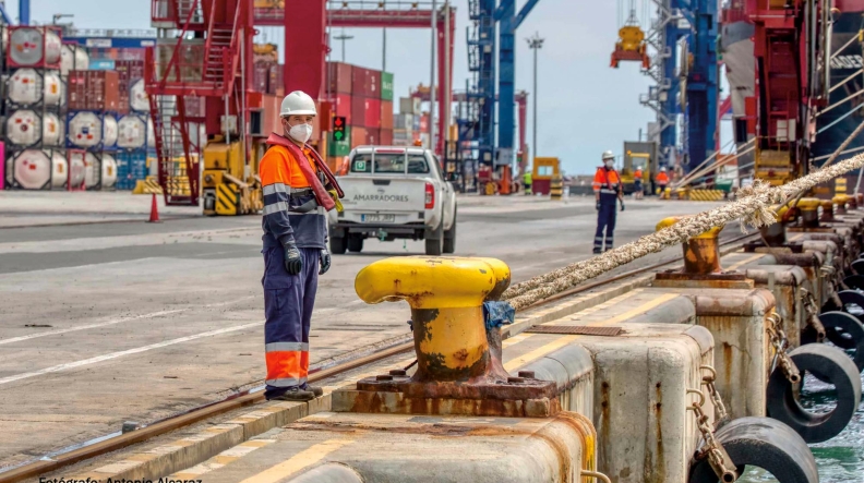 Valenciaport rememora los dos años de pandemia subrayando el rol de la comunidad portuaria