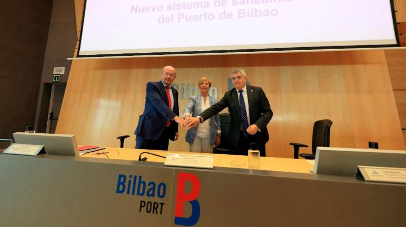 El Puerto de Bilbao tendrá un nuevo sistema de saneamiento