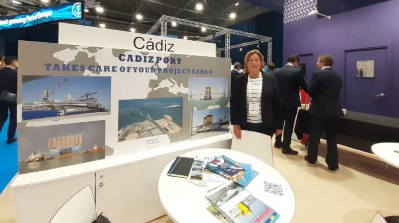 El Puerto de Cádiz promociona sus servicios para cargas especiales en la BreakBulk
