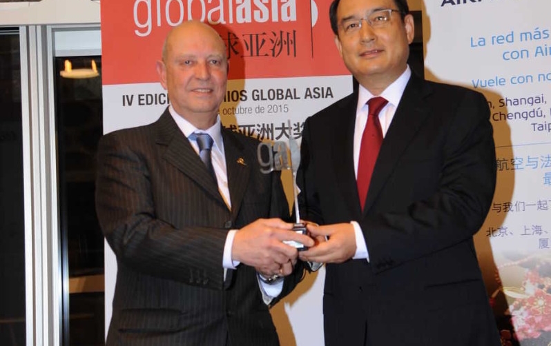 Global Asia galardona a Cosco Iberia