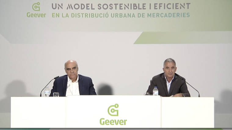 Salvador Alemany, presidente de Saba y de Geever; y Pere Roca, Consejero Delegado de Geever.