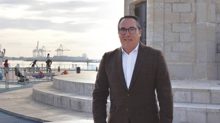 Rubén Ibáñez, presidente de la Autoridad Portuaria de Castellón. Foto R. T.