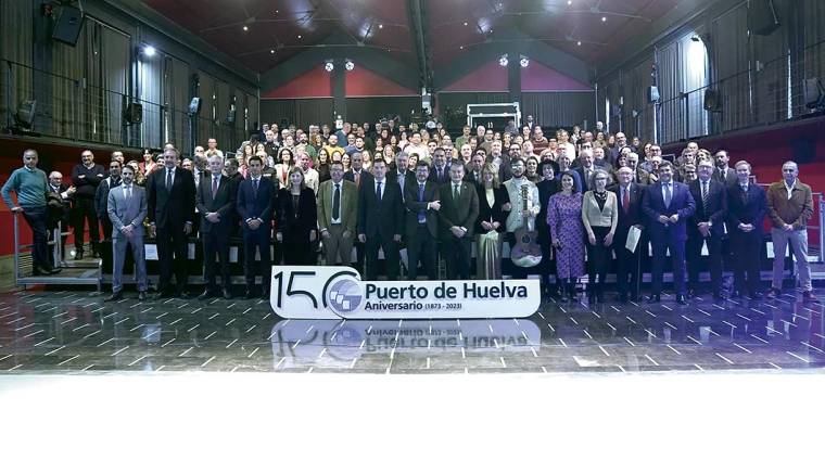 El acto culmina el programa de actos conmemorativos del 150 aniversario del Puerto de Huelva.