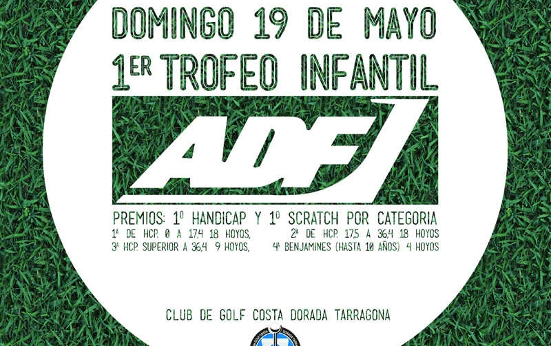 ADF monta un campeonato de golf infantil