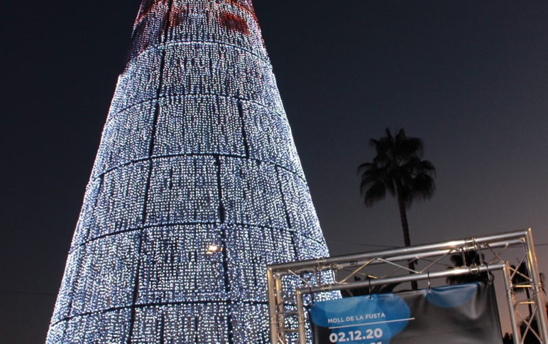 Ya es navidad en el Port de Barcelona