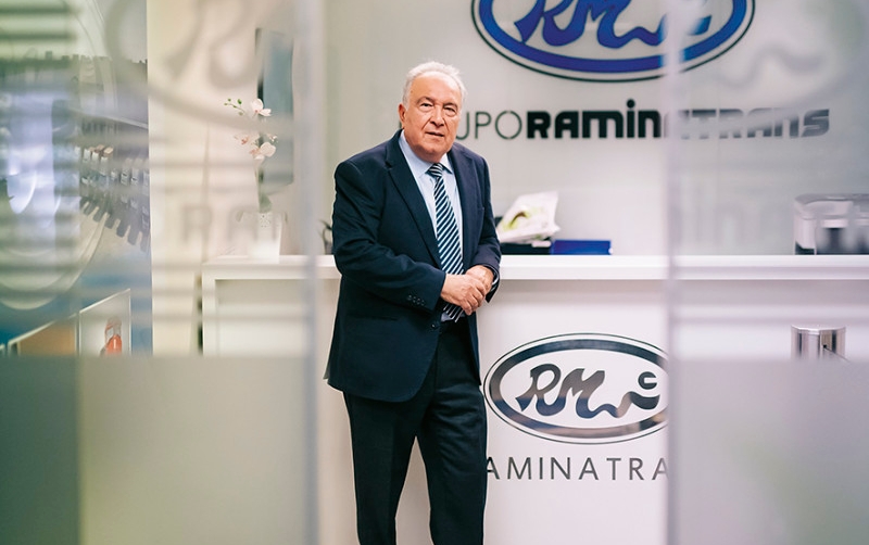 Rafael Milla Navarro, fundador y presidente de Raminatrans.