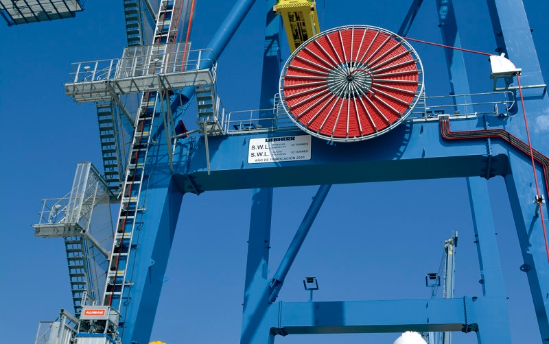 TMS avanza hacia una mayor eficiencia de la mano de Liebherr con una nueva gr&uacute;a STS