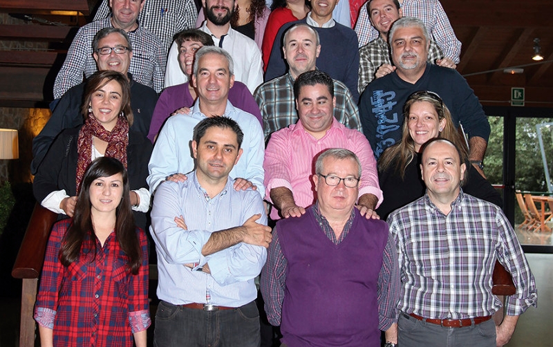 Los empleados de Tracosa, reunidos en una convenci&oacute;n.