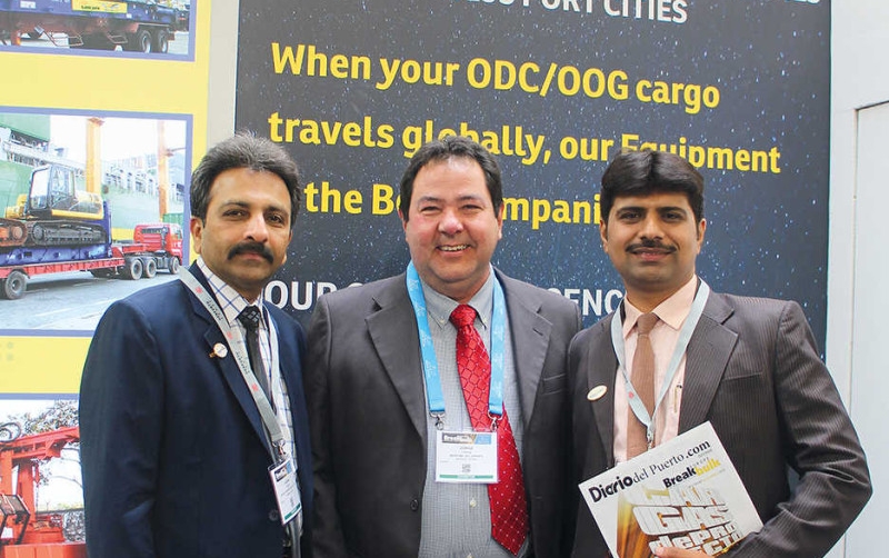 Mar&iacute;tima del Oriente afianza su relaci&oacute;n con la naviera india Sarjak en Breakbulk Europe