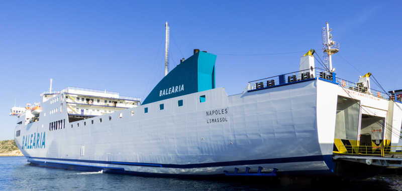 Bale&agrave;ria incorpora un nuevo ferry para unir a diario Barcelona e Ibiza durante el verano