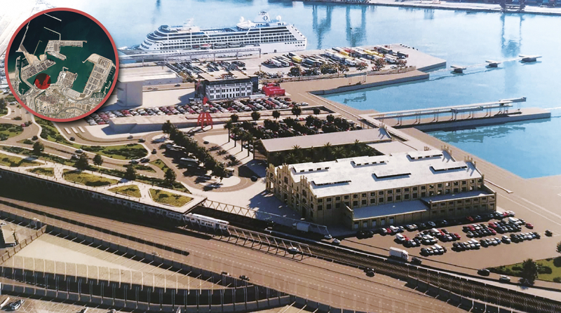 La asociaci&oacute;n de vecinos Grau-Port cuestiona el proyecto de la nueva terminal de pasajeros de Valencia