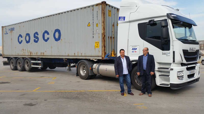 Autotransmar pone en servicio el primer cami&oacute;n de GNL del Puerto de Barcelona