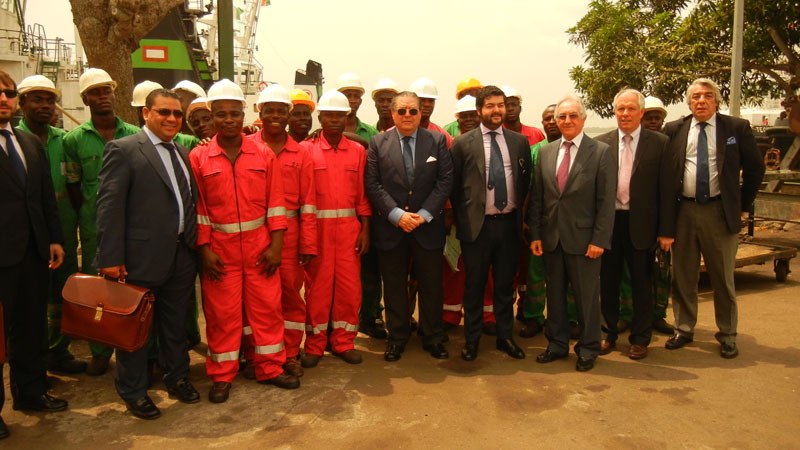 Vicente Boluda visita Costa de Marfil para reforzar los lazos comerciales