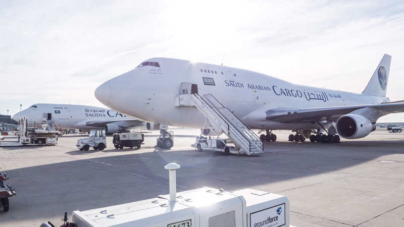 Saudi Arabian Airlines realiza la mayor operaci&oacute;n ch&aacute;rter de carga a&eacute;rea del Aeropuerto de Barcelona-El Prat