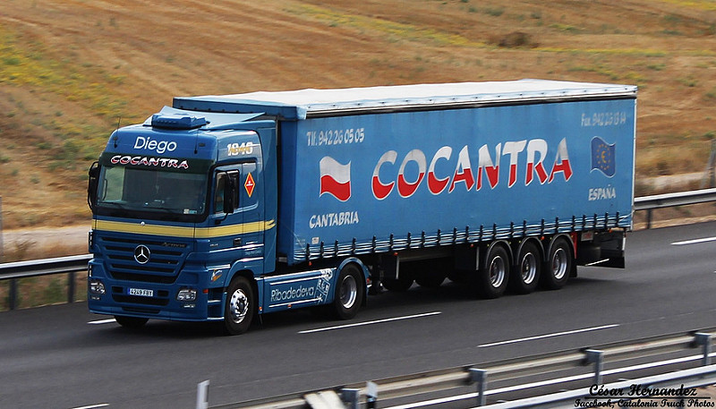 El convenio del transporte por carretera de Cantabria recoge subidas por encima del 3%