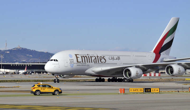 Emirates operar&aacute; todos sus vuelos en Barcelona con el A380 a partir del pr&oacute;ximo mes de junio