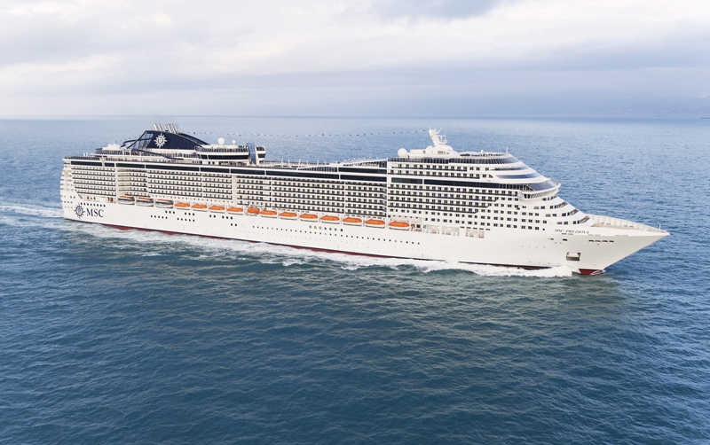 MSC Cruceros celebra su escala n&uacute;mero 100 en el Puerto de Palma con la llegada del &quot;MSC Preziosa&quot;