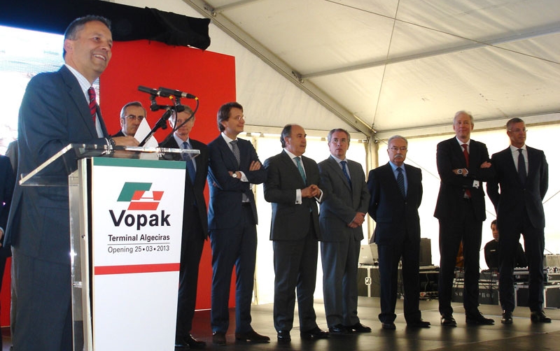 Vopak inaugura sus nuevas instalaciones en la ampliaci&oacute;n de Isla Verde Exterior en Algeciras