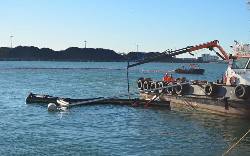 &Eacute;xito del simulacro del Puerto de Tarragona