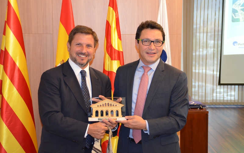 La colombiana Santa Marta se interesa por el modelo puerto-ciudad de Tarragona
