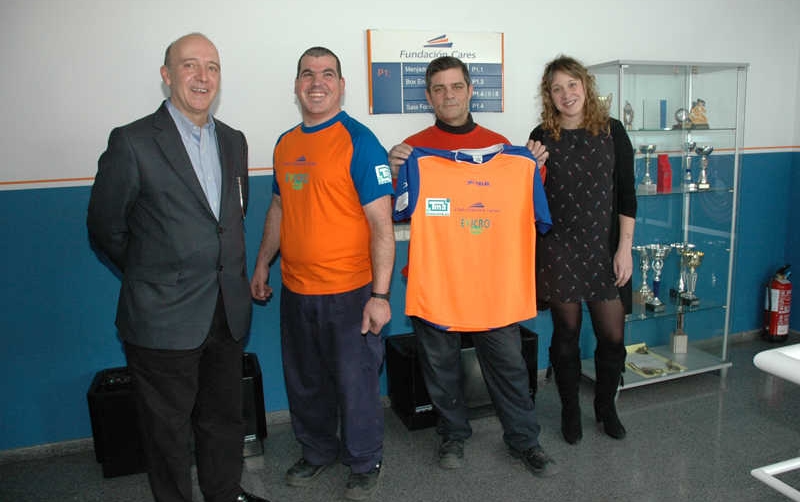 Servicios Recipe TM2 apoya la actividades deportivas de trabajadores de la Fundaci&oacute;n Cares