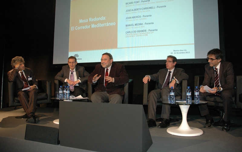 Manuel Medina: "El ferrocarril de mercanc&iacute;as est&aacute; situado absolutamente fuera de mercado"