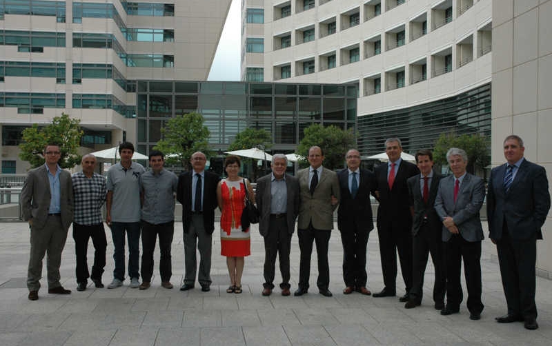 Directivos de Bunge y Empresas Masiques visitan el Puerto de Barcelona