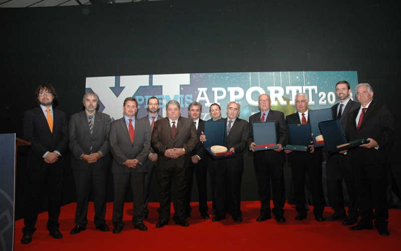 Schwartz Hautmont, la C&aacute;mara de Comercio de Tarragona, Vopak Terquimsa, Capitan&iacute;a Mar&iacute;tima y el Colegio de Agentes de Aduanas de Tarragona, premios APPORTT 2013