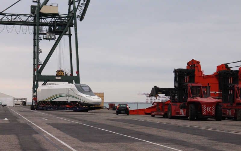 La naviera Ignazio Messina coordina el segundo cargamento de trenes Talgo para Arabia Saud&iacute;