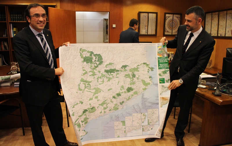 Josep Rull pone el acento en el medioambiente y la desconexi&oacute;n en su estreno como conseller