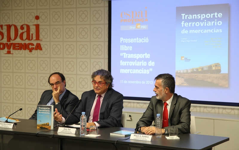 FGC ofrece en un libro las claves de la eficiencia del transporte por ferrocarril