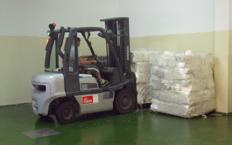 El Puerto de Mar&iacute;n recoge 7.000 kilos de poliexpan para su reciclado