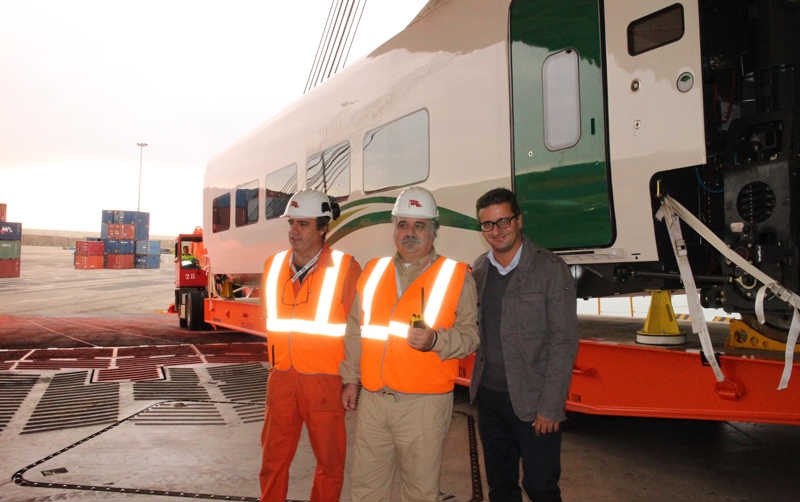 La naviera Ignazio Messina coordina el segundo cargamento de trenes Talgo para Arabia Saud&iacute;