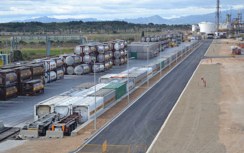 Bertschi se convierte en el enlace intermodal del cl&uacute;ster qu&iacute;mico de Tarragona con Europa
