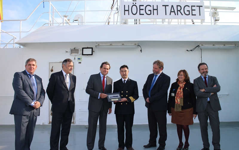 El &quot;H&ouml;egh Target&quot; pone el broche de oro a un a&ntilde;o de r&eacute;cord en el Puerto de Barcelona