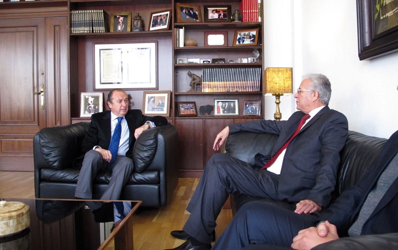 El c&oacute;nsul de Argelia en Alicante se re&uacute;ne con el presidente de la AP de Alicante